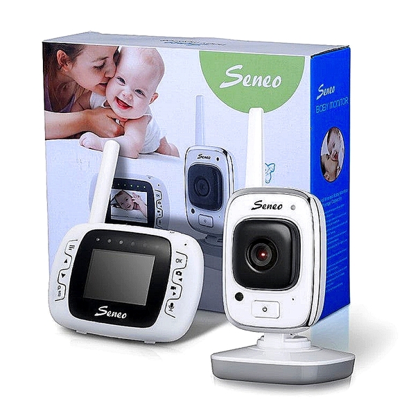 Seneo Video Baby Monitor Wireless Baby Monitor Camera With Remote Home Monitori